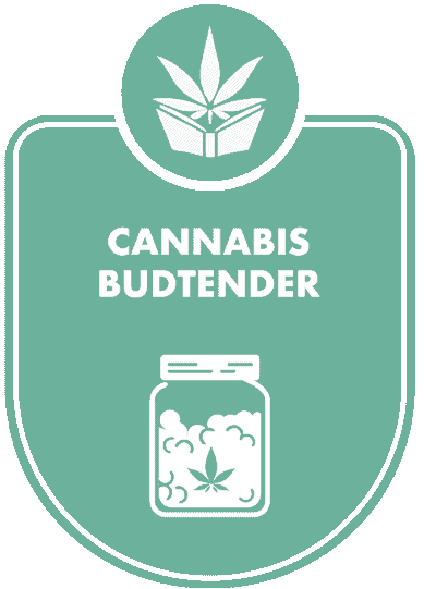 cannabis budtender certification badge